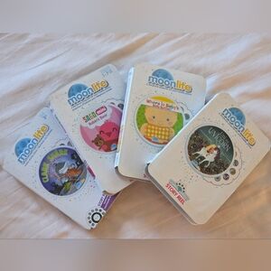 Moonlite Stories -4 books for Cell Phone Moonlite Wall Projecter